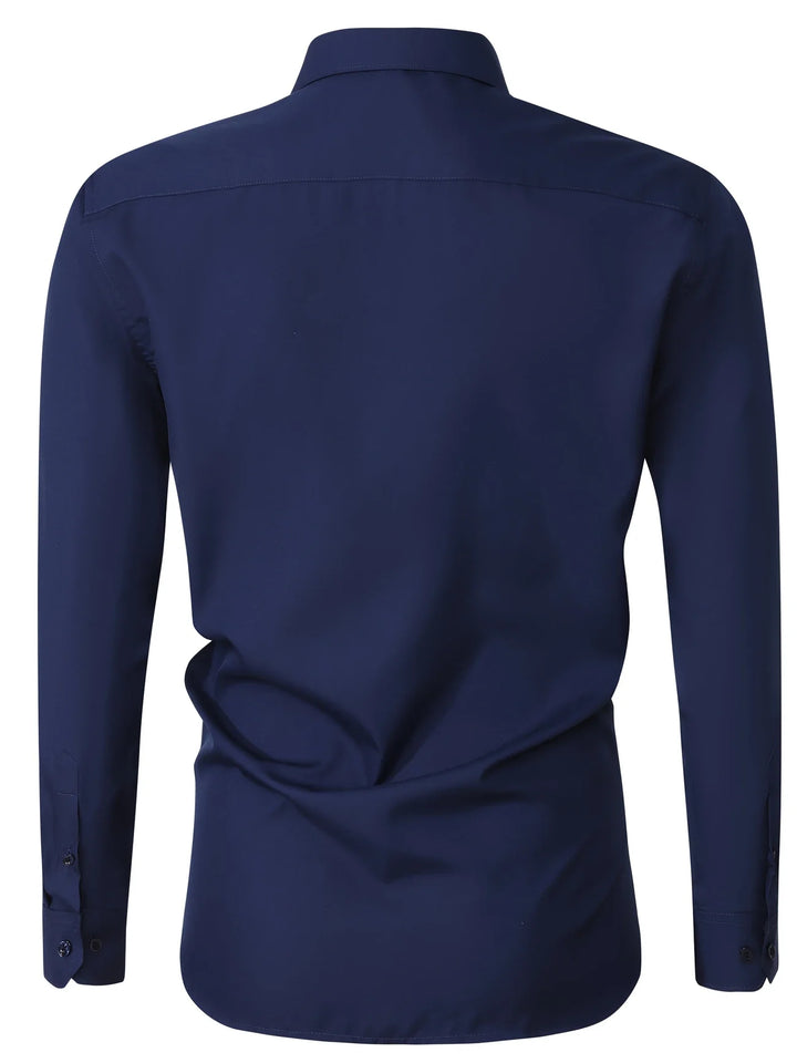 Byron - Elegant Long Sleeve Shirt With Button