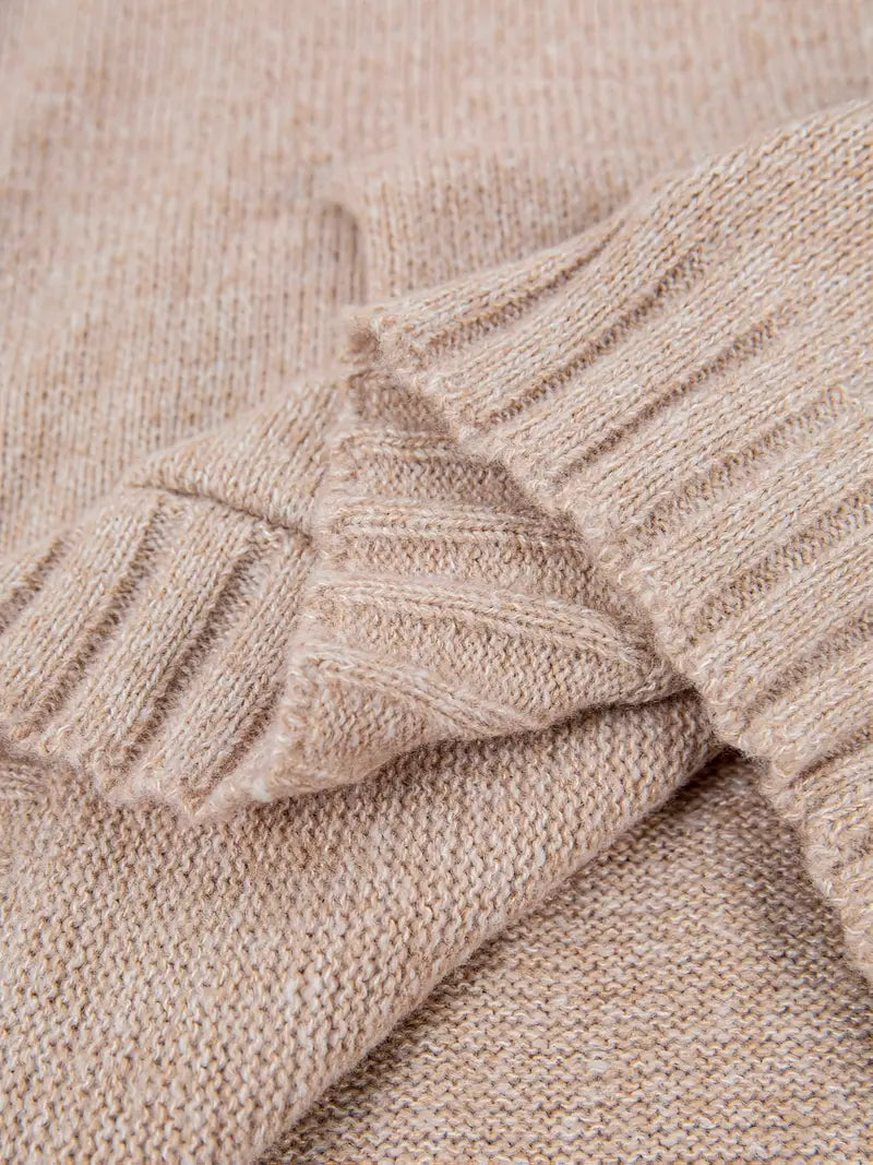 Natala - Knitted Sweater With Kangaroo Pocket