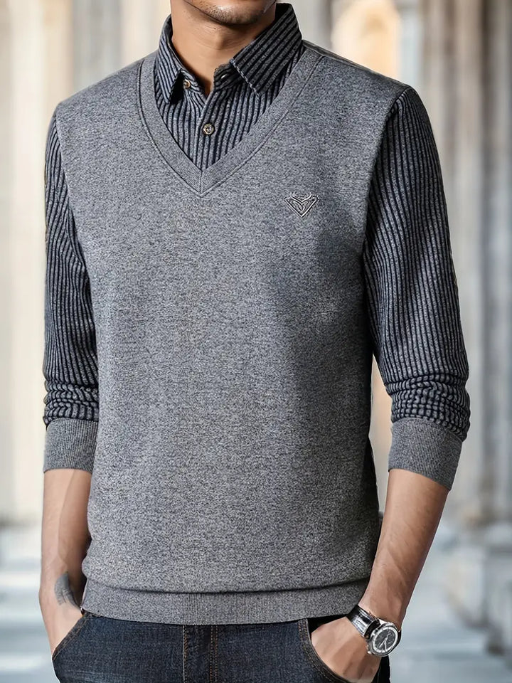 Leroy - Casual Long Sleeve Knitted Swater