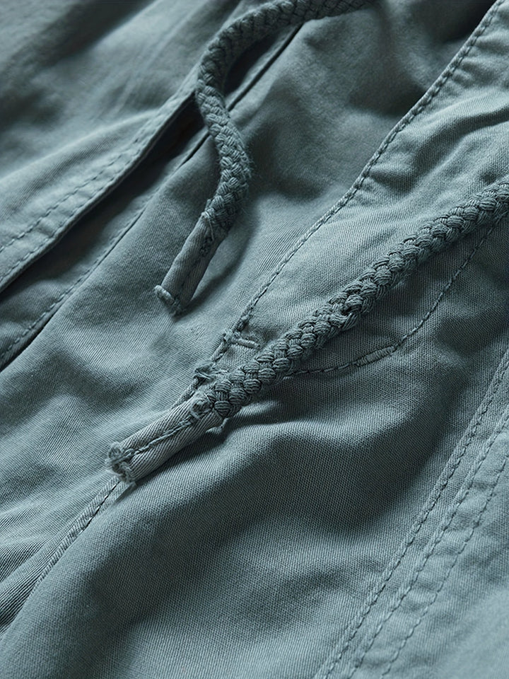 Heino - Premium Cotton Shorts With Pockets