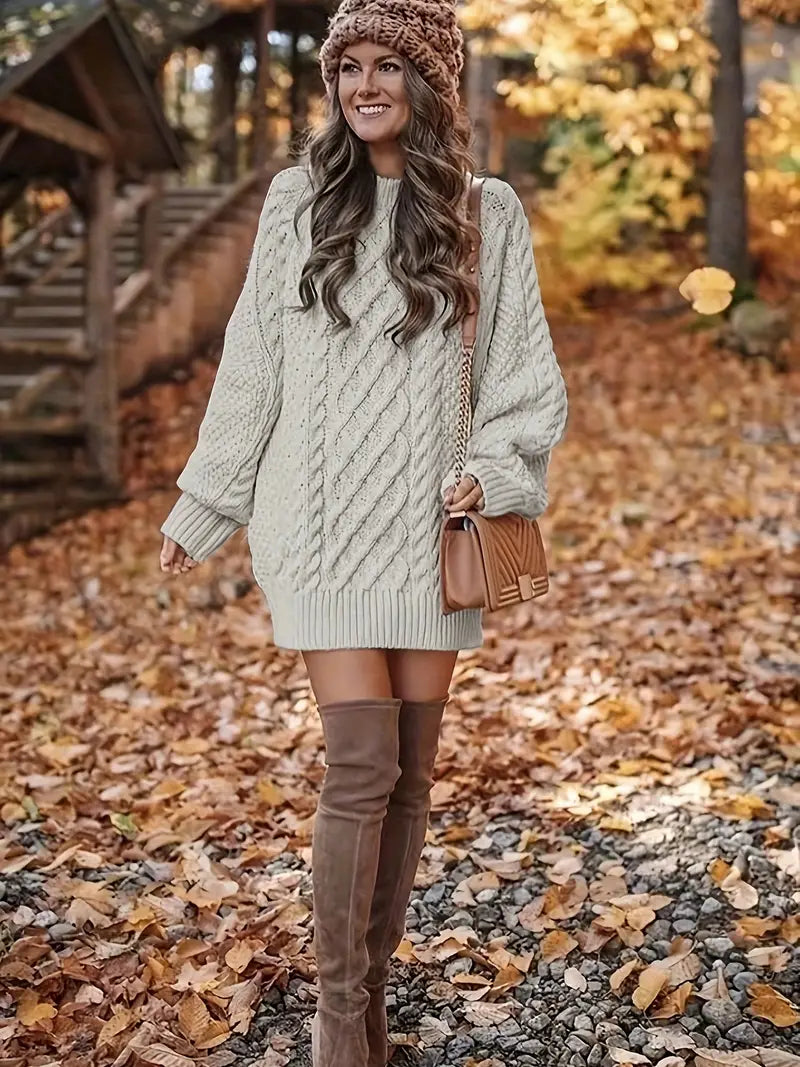 Joelle - Long Sleeve Knitted Sweater