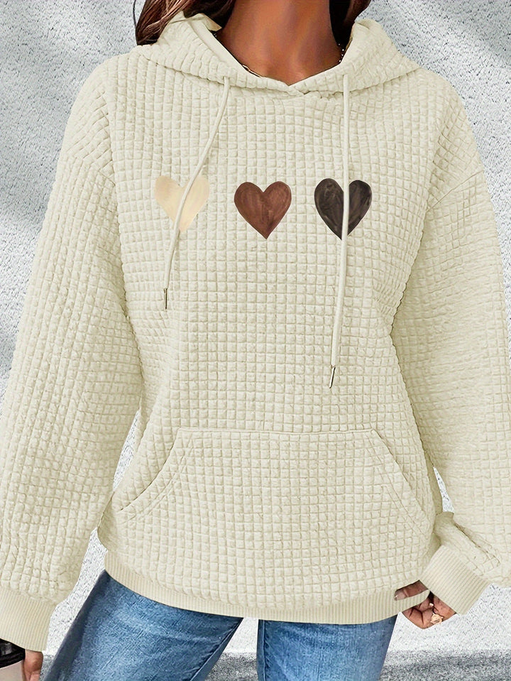 Urmela - Casual Polyester Hoodie With Pockets