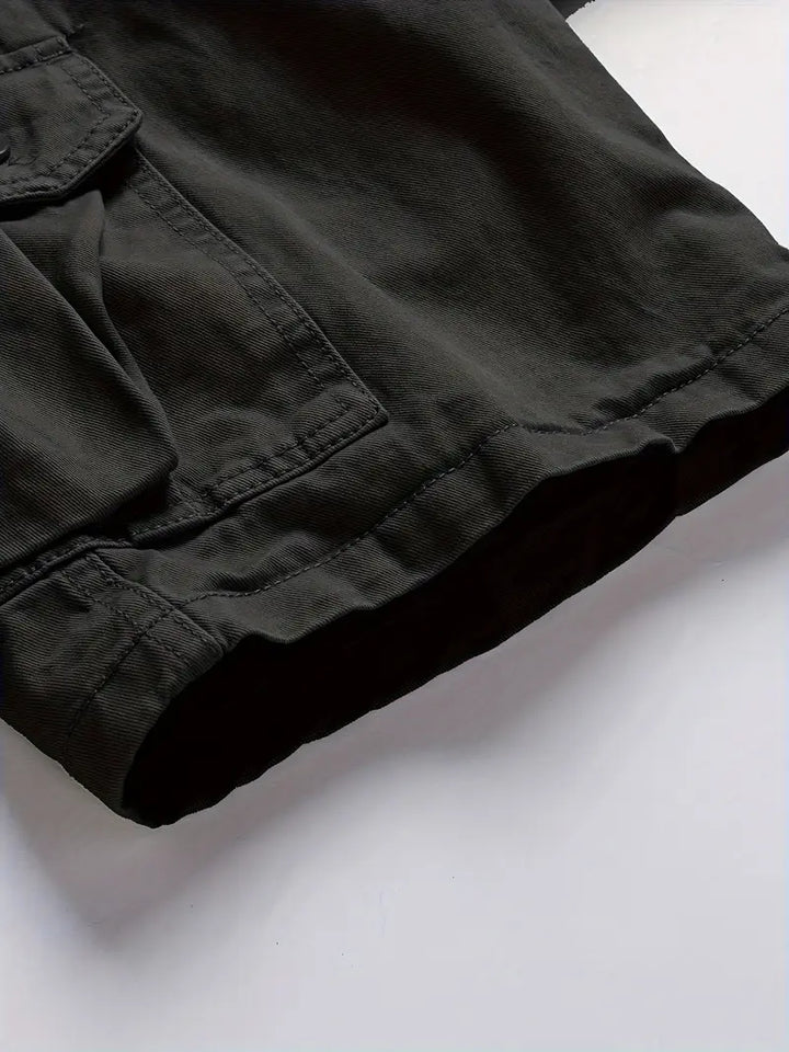 Mauro - Elegant Shorts With Multi Pockets