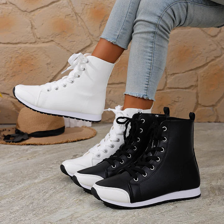 Theofani - Breathable Zipper Ankle Boot