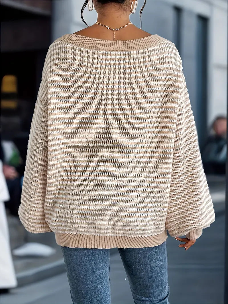 Nilufer - Casual Knitted Sweater For Winter