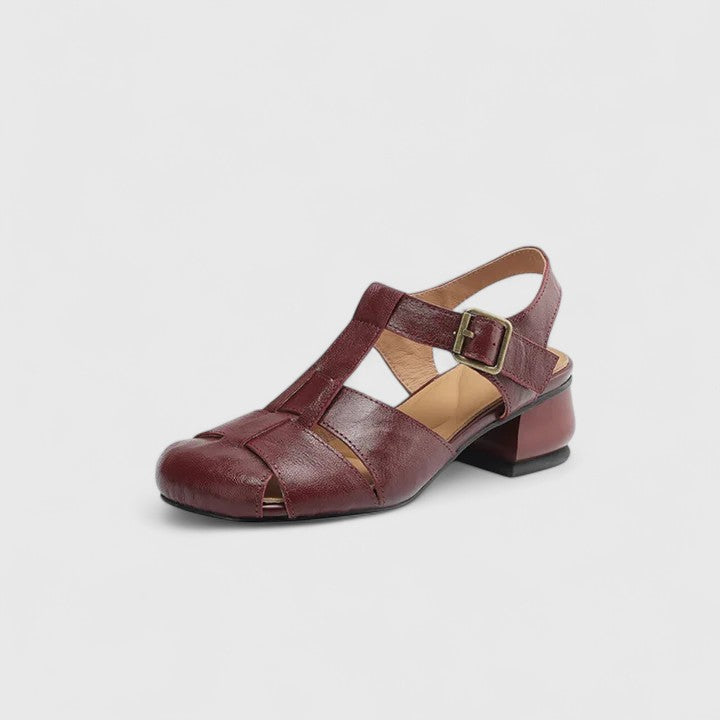 Kathy - Leader Sandal With Buckle Strap