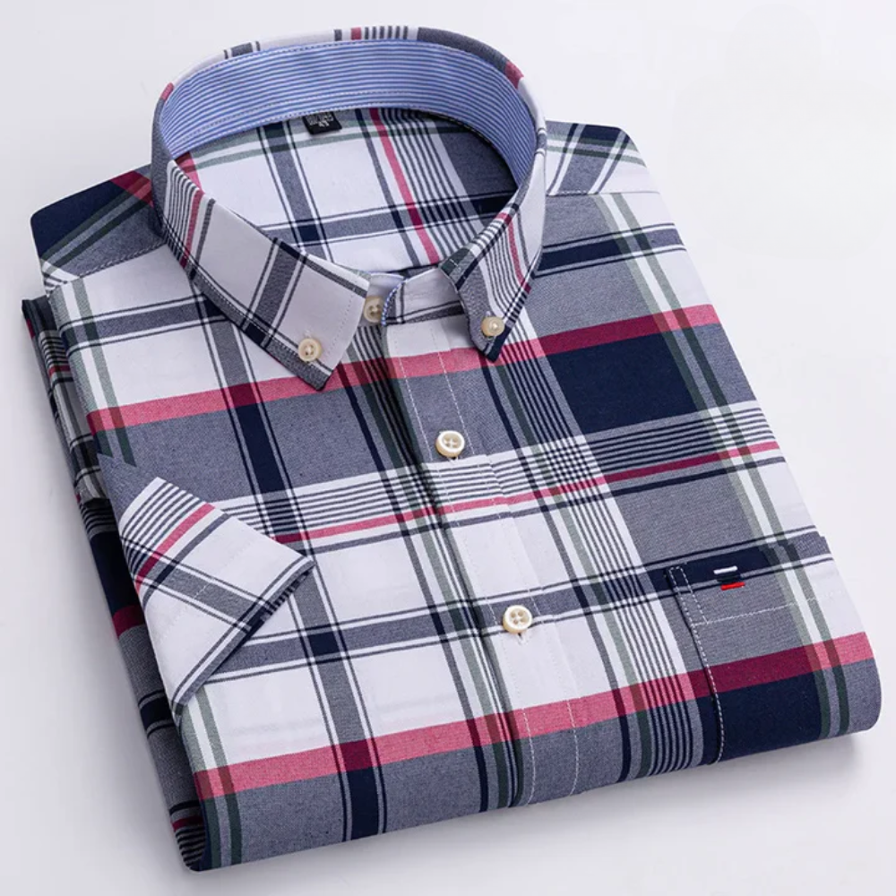 Petersen - Classic Cotton Shirt With Pattern