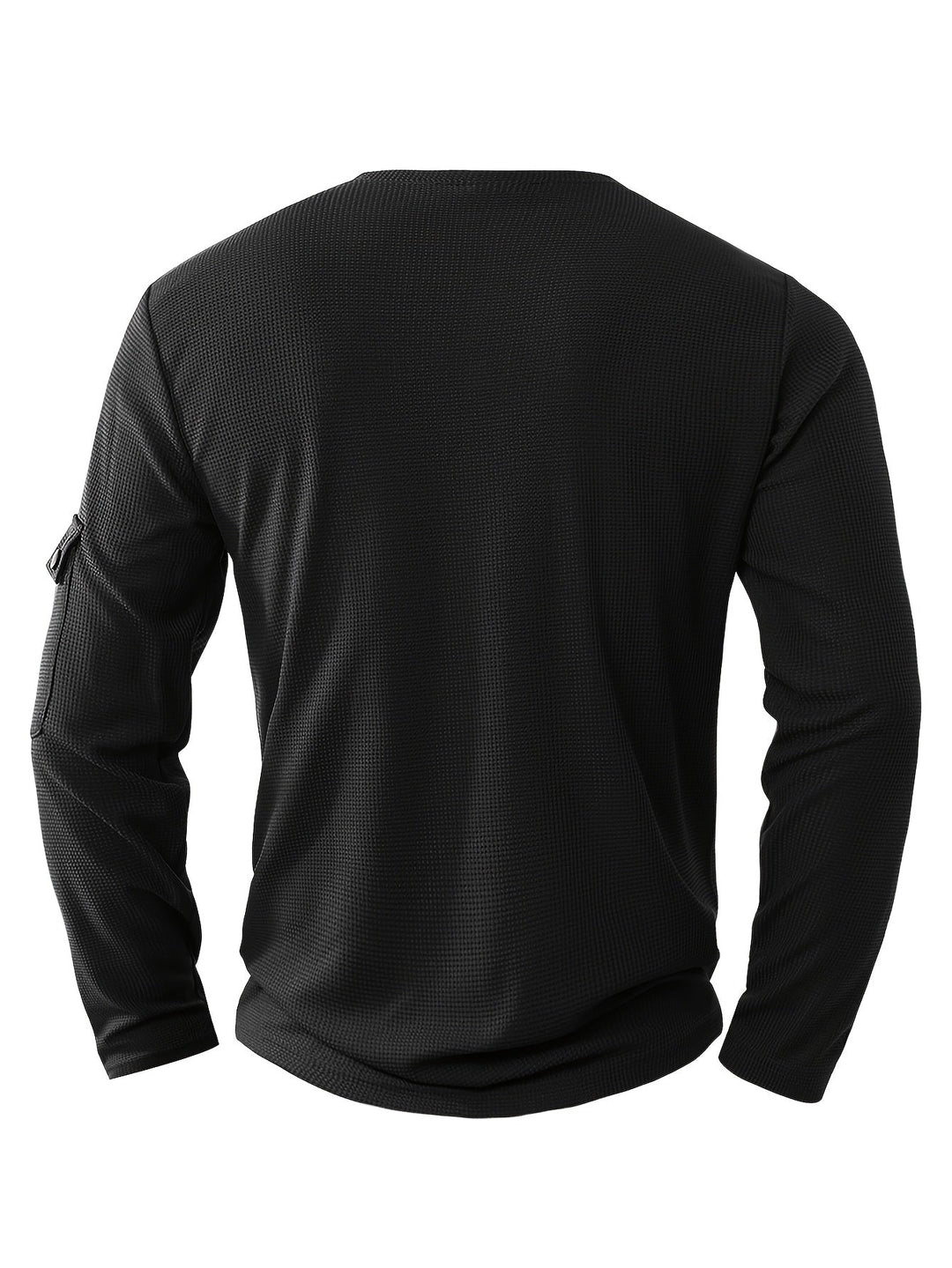 Wladimir - Long Sleeve Polo Shirt With Button And Pocket