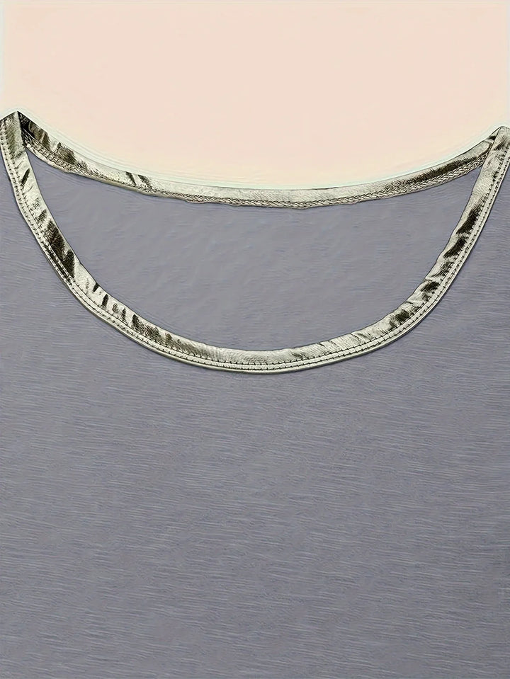 Ayuso - Sleeveless Tank Top With Round Neck