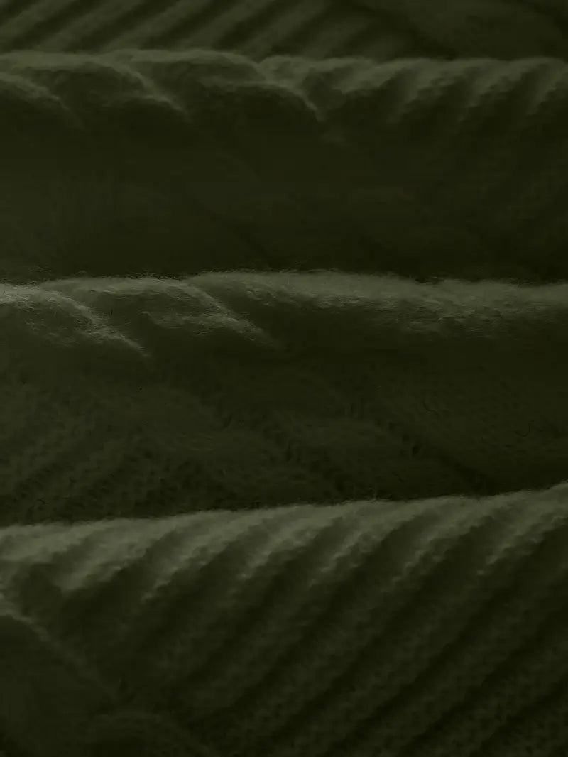 Jilson - Round Neck And Long Sleeve Textured Sweater