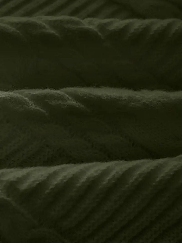 Jilson - Round Neck And Long Sleeve Textured Sweater