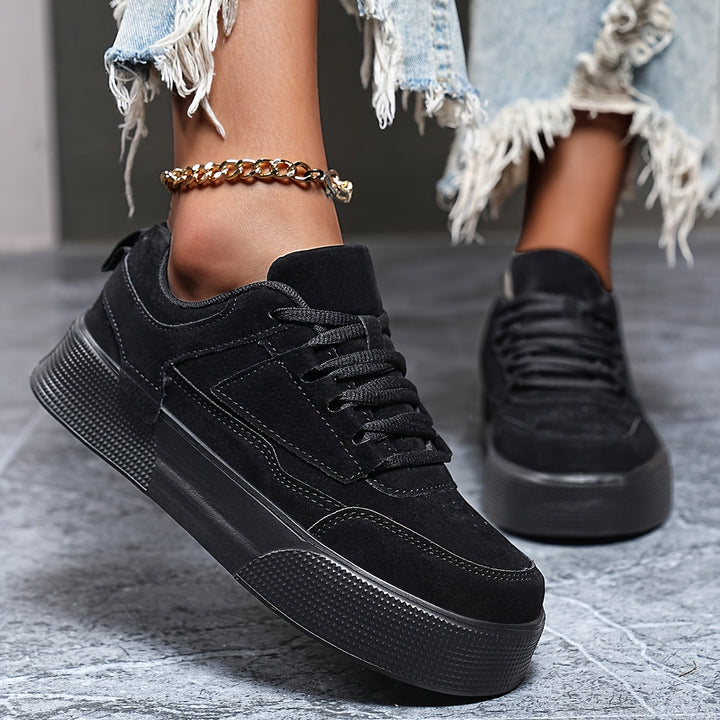 Namira - Lace Up Sneakers With Round Toe