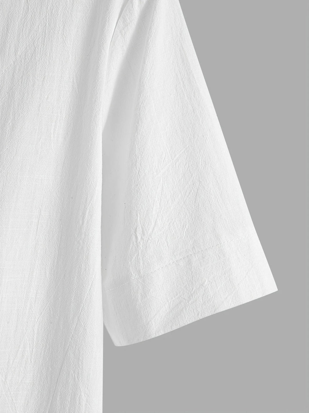 Mattea - Casual Loose Fitting Top With V Neck