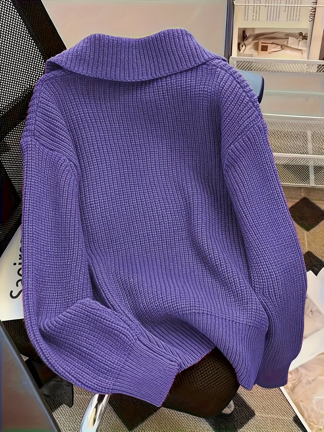 Amy - Casual Long Sleeve Sweater