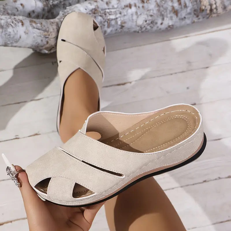 Tereza - Breathable Round Toe Sandal