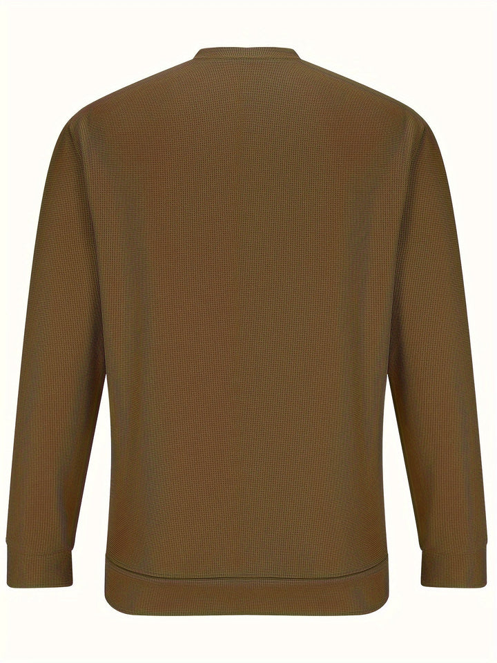 Renaud - Waffle Long Sleeve Shirt