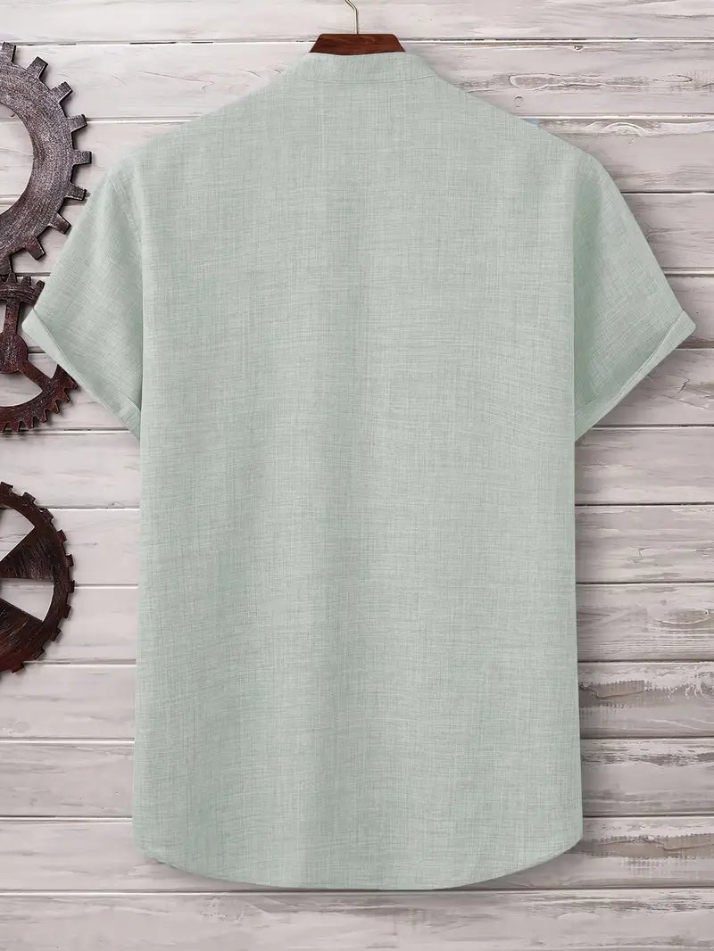 Kieth - Short Sleeve Shirt With Front Pocket