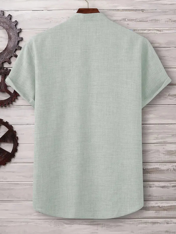 Kieth - Short Sleeve Shirt With Front Pocket