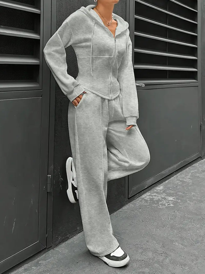 Nanci - Casual Long Sleeve Two Piece Set