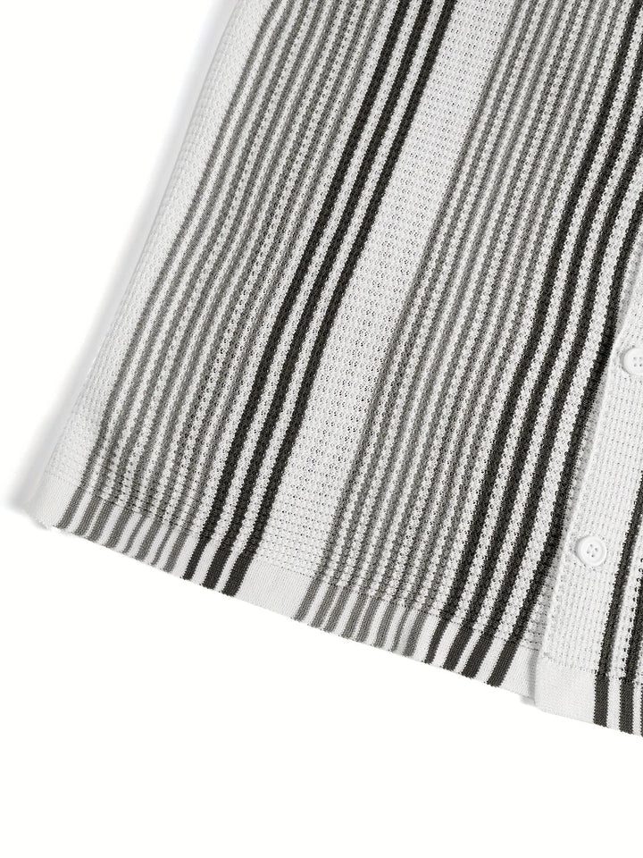 Avram - Casual Striped Shirt With Buttons