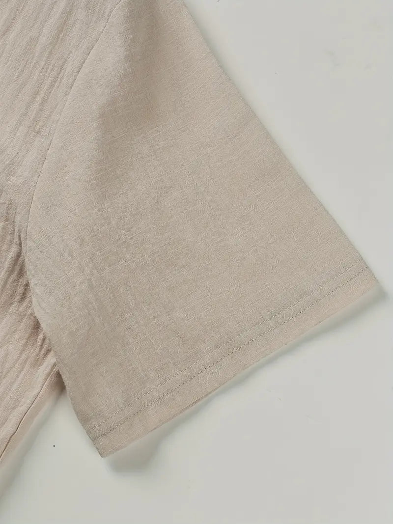 Vaughn - Elegant Short Sleeve Shirt