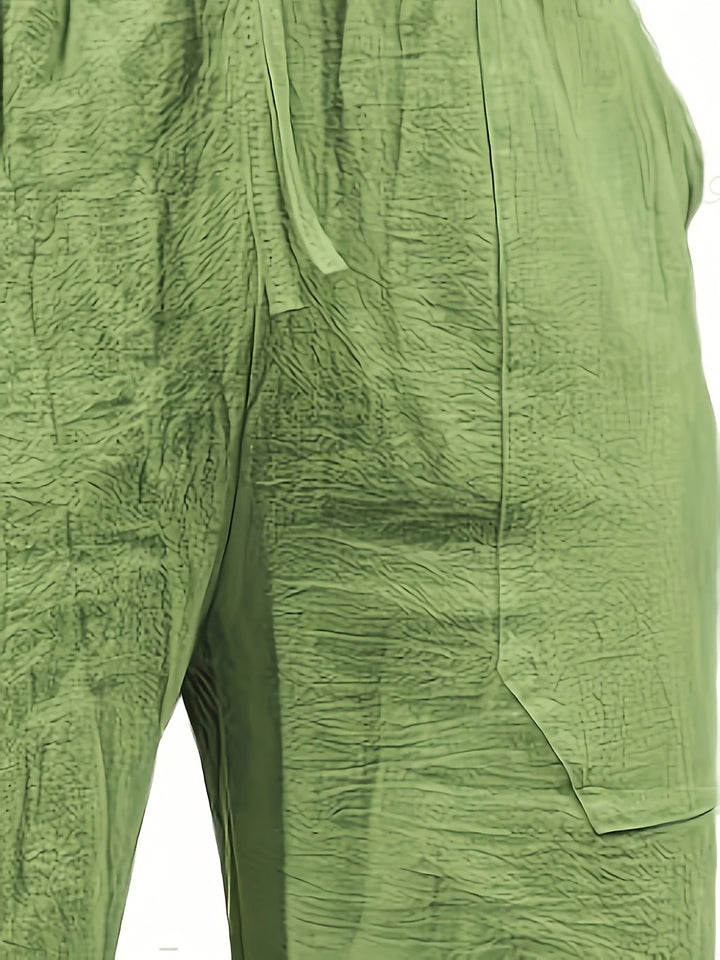Oskam - Summer Cotton Shorts With Loose Fit