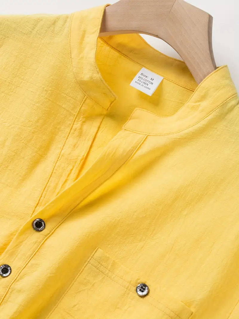 Vaughn - Elegant Short Sleeve Shirt