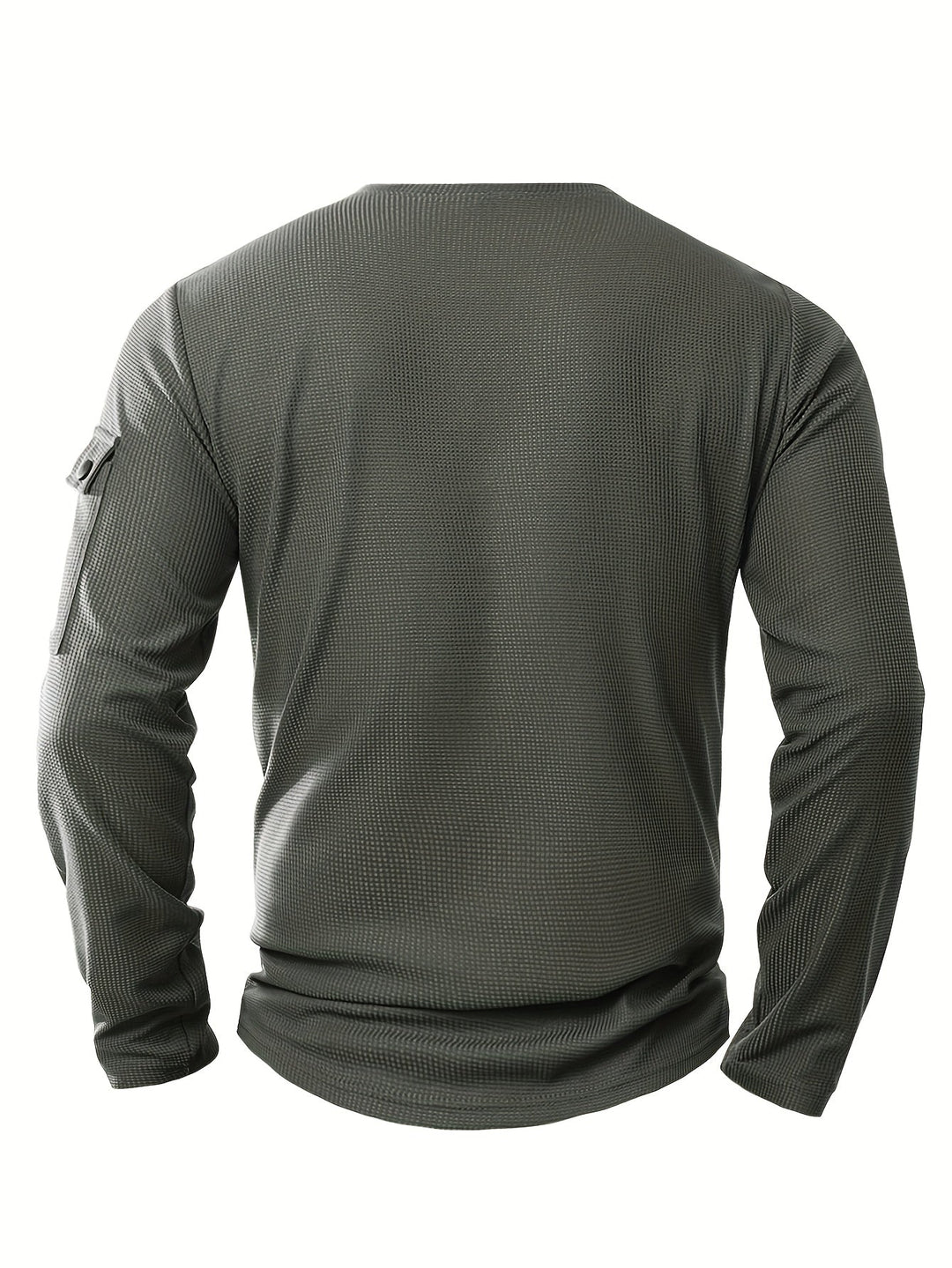 Wladimir - Long Sleeve Polo Shirt With Button And Pocket