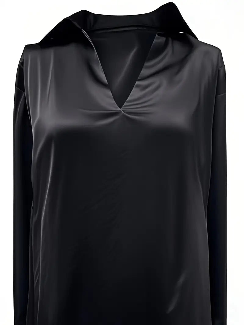 Nadene - Premium V-Neck Blouse