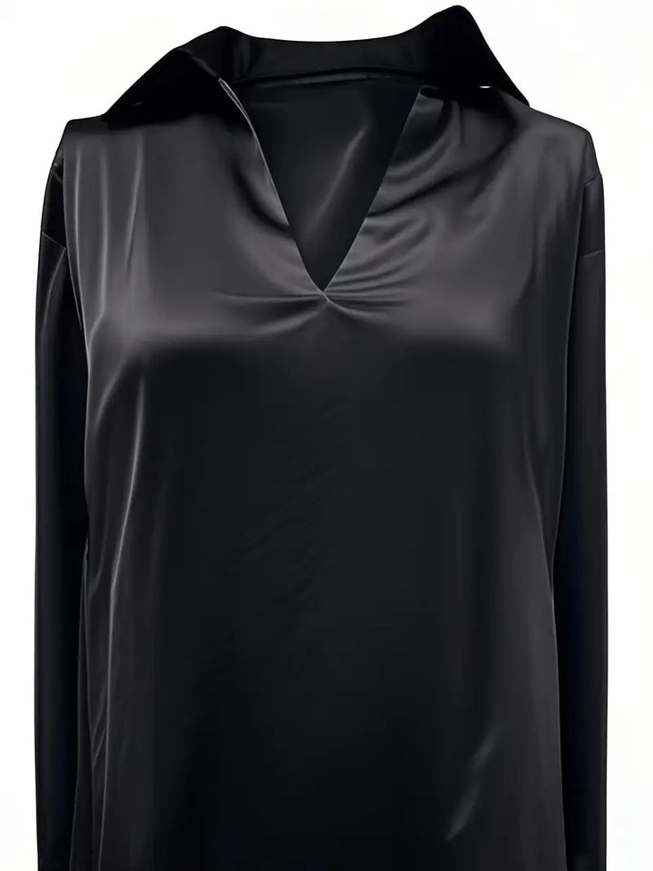 Nadene - Premium V-Neck Blouse
