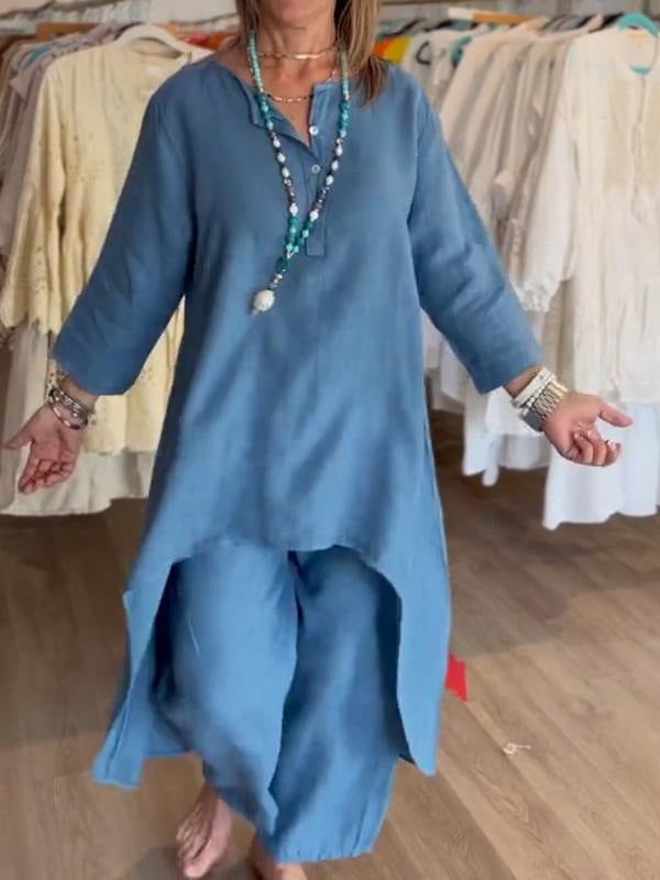 Freida - Casual Linen Dress