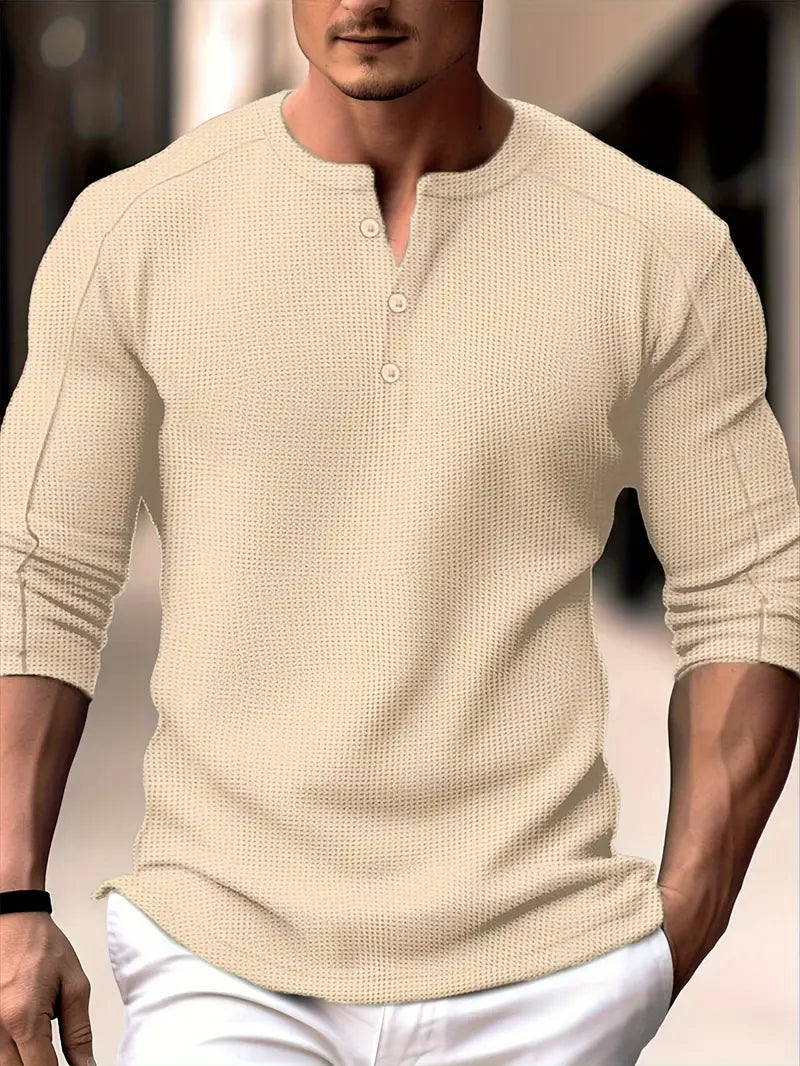 Pablo - Casual Knitted Long Sleeve Shirt