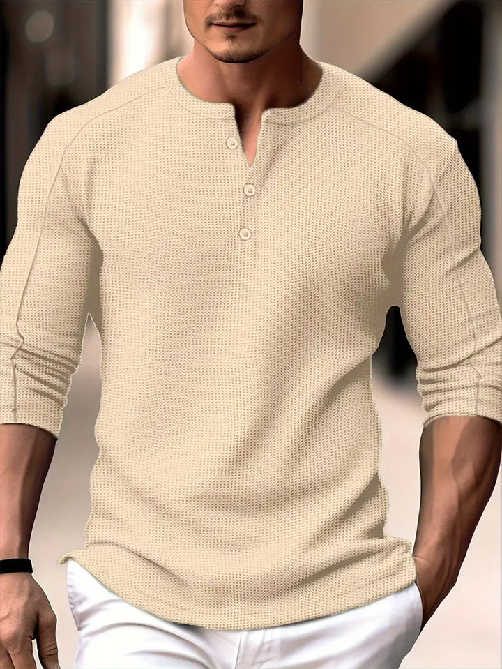 Pablo - Casual Knitted Long Sleeve Shirt