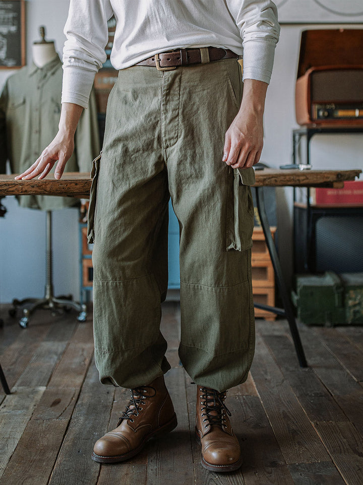Ibrahim - Army M-47 Herringbone Twill Trouser