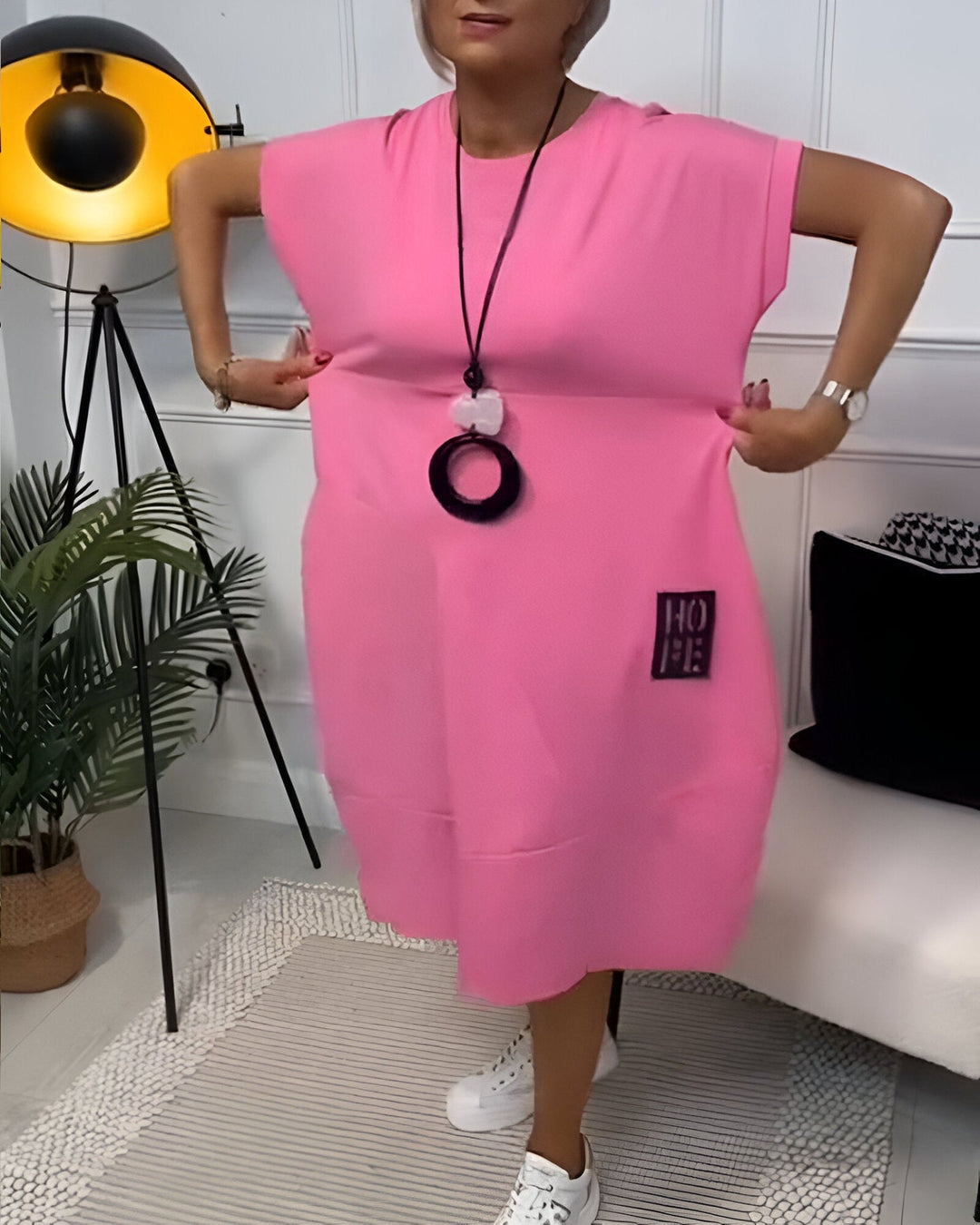 Jocelyn - Casual Comfort Dress With Pocket