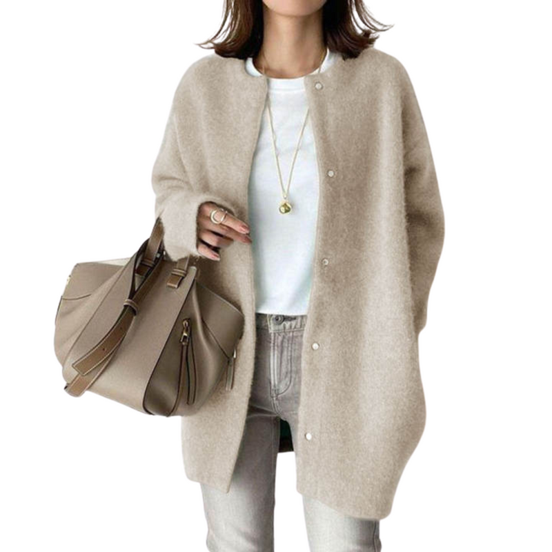 Genevia - Elegant Knitted Cardigan