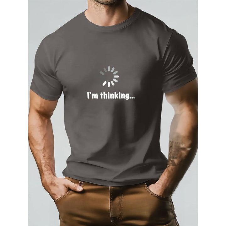 Think – Cotton And Print T-Shirt