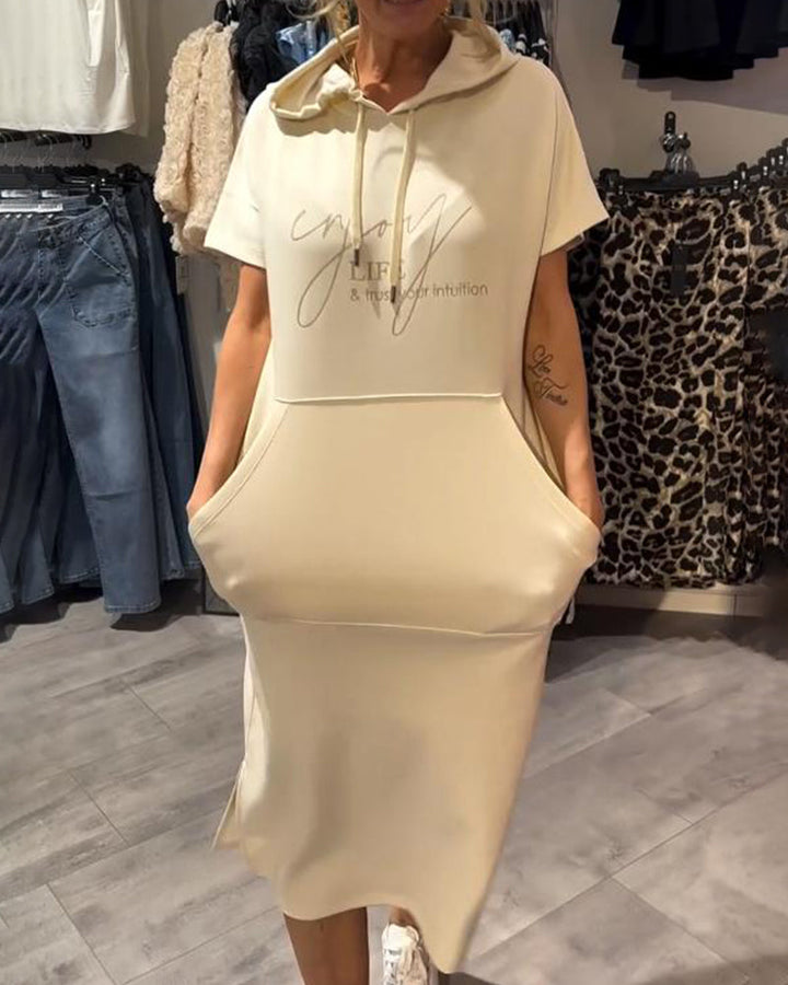 Nadia - Elegant Dress With Hood