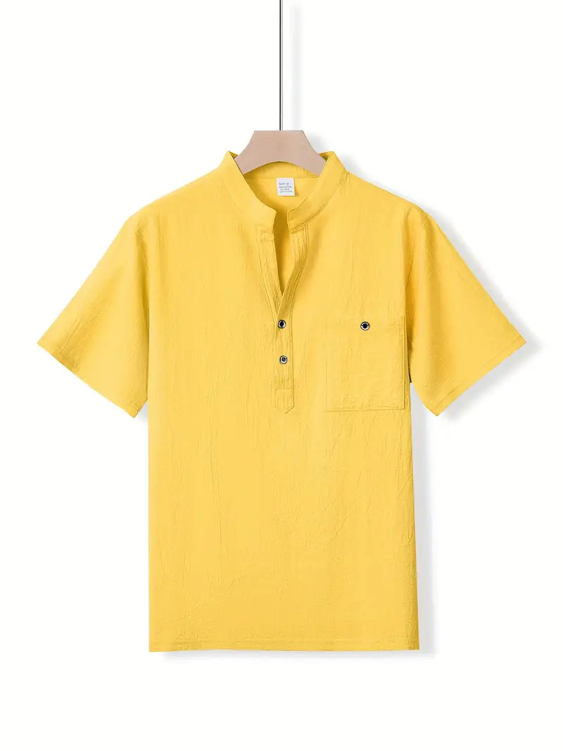 Vaughn - Elegant Short Sleeve Shirt
