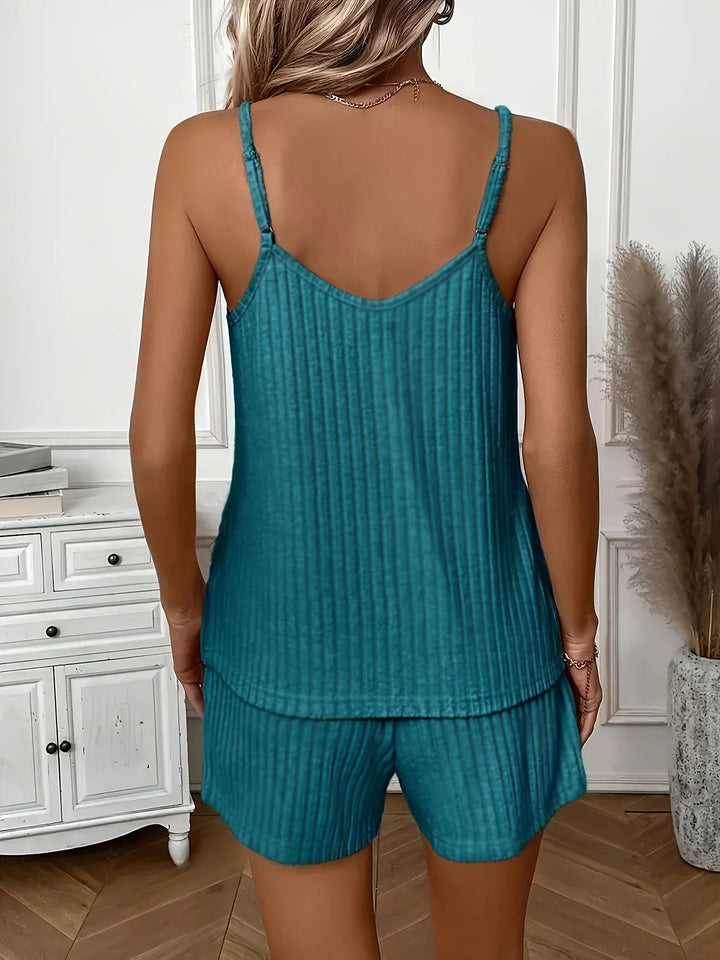 Hristina - Comfortable Two Piece Summer Set With Strap