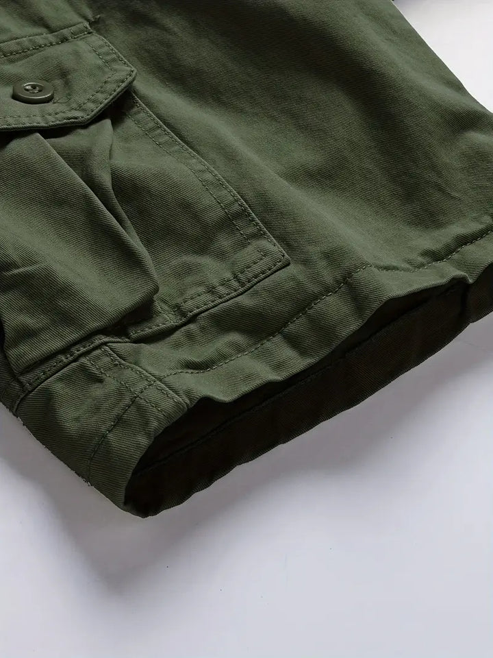 Mauro - Elegant Shorts With Multi Pockets