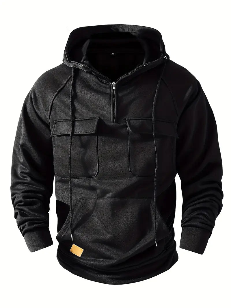 Bieber - Comfortable Multi Pocket Hoodie