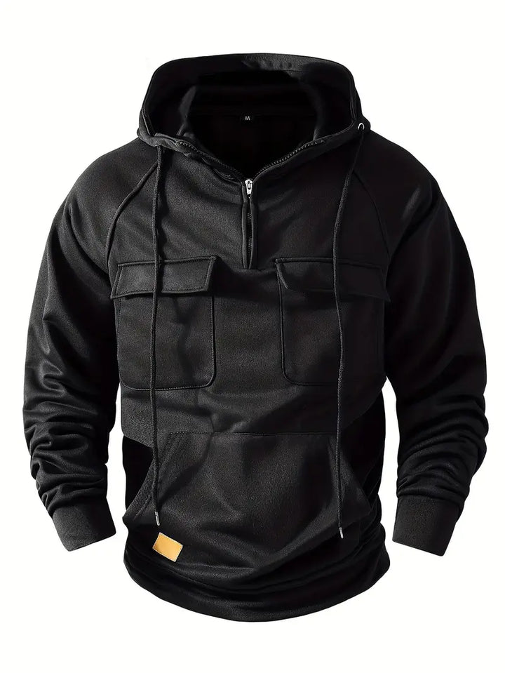 Bieber - Comfortable Multi Pocket Hoodie