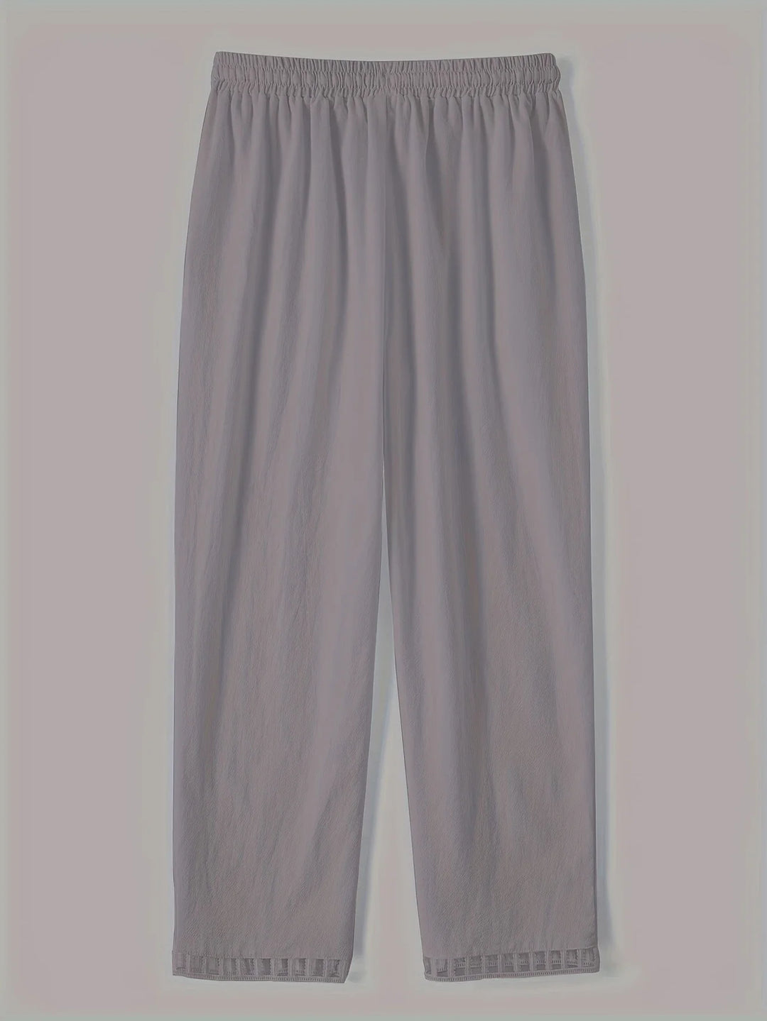 Tracey - Contrast Trim Cropped Pants