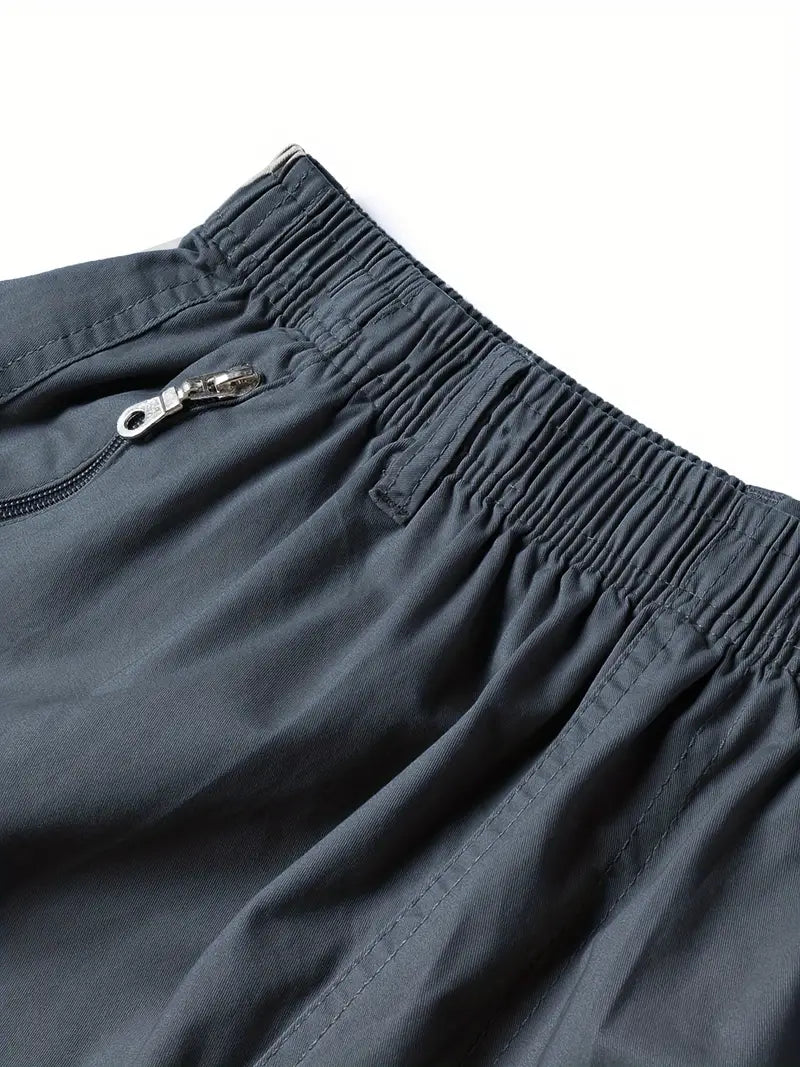 Theodore - Breathable Cotton Cargo Shorts