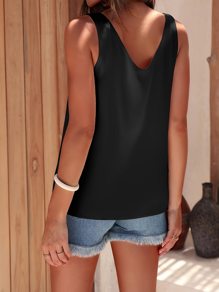 Ulyana - Stylish V Neck Blouse