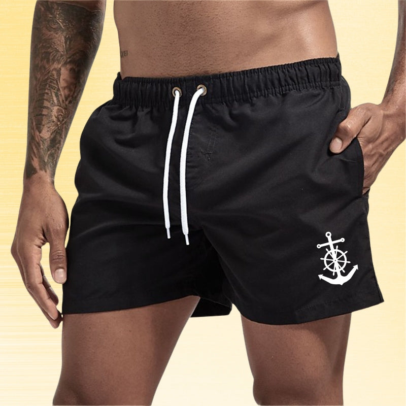 Solano - Stylish Elastic Shorts With Pocket