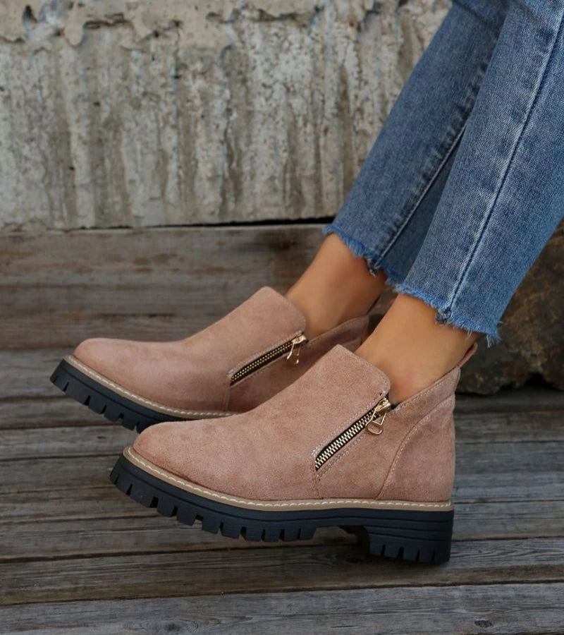 Miladie - Orthopedic Side Zipper Boot