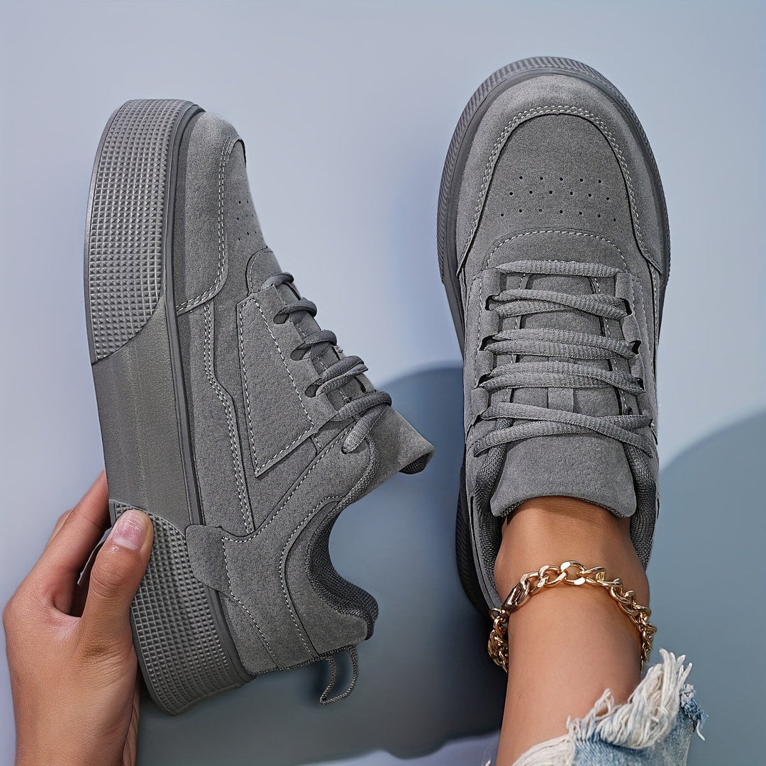 Namira - Lace Up Sneakers With Round Toe