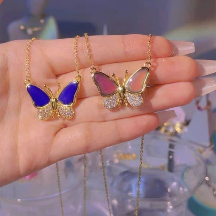 Celestafly - Color Changing Butterfly Necklace